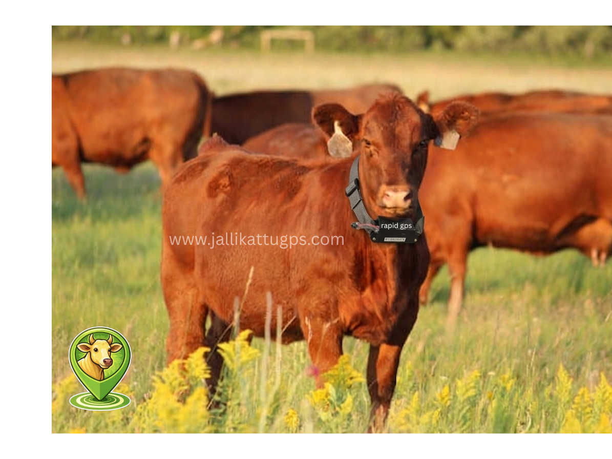 red angus cow