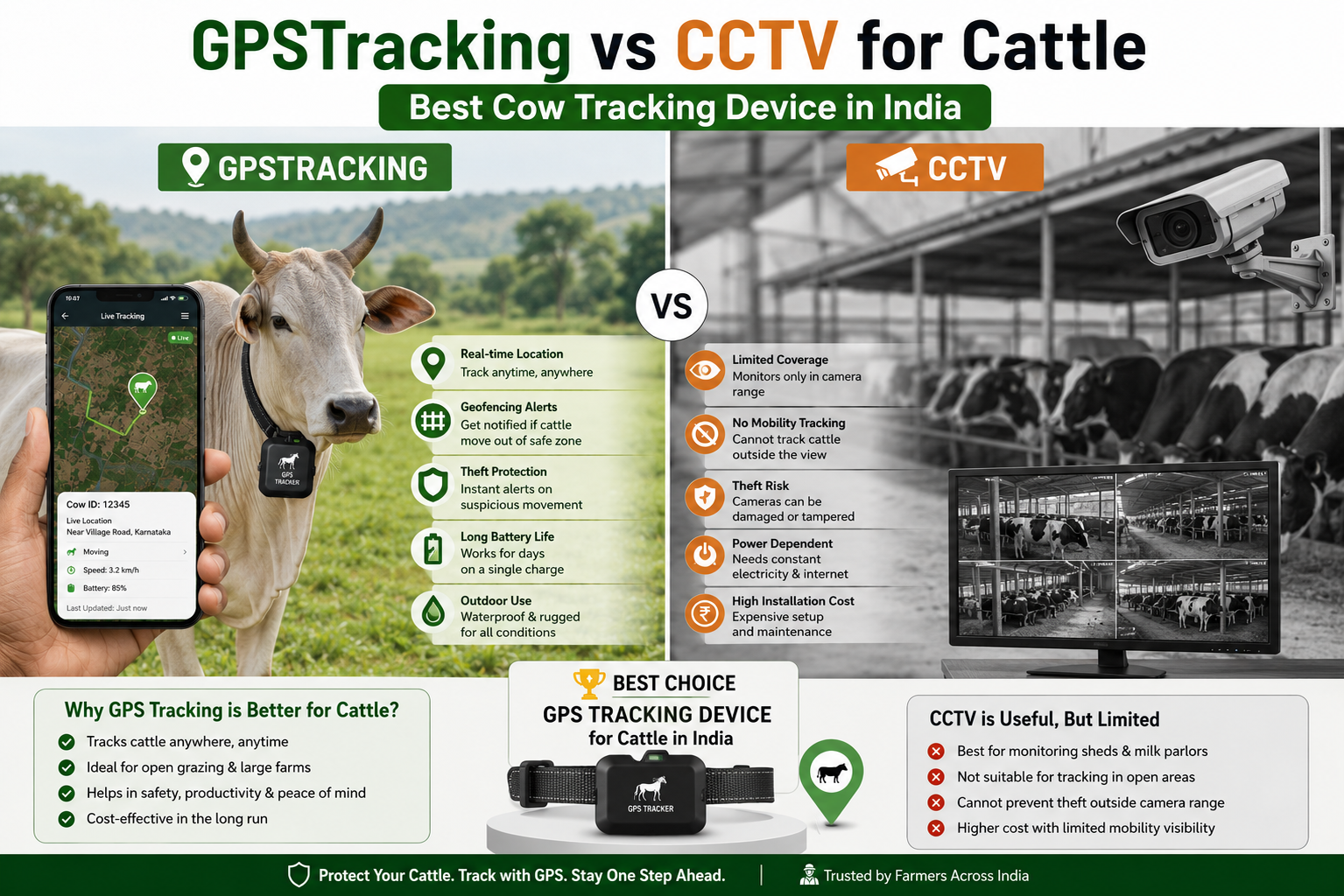 GPS Tracker vs. Traditional Livestock Monitoring | Jallikattu GPS